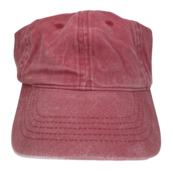 Accessories - NWOT | Distressed Red Baseball Cap